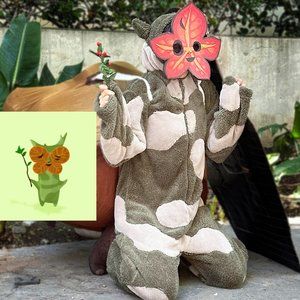 HAND MADE Legend of Zelda Tears of The Kingdom Korok Cosplay Onesie SMALL